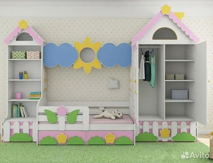 Шкаф детский на заказ по вашим размерам