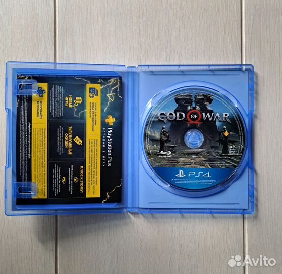 Диски для ps4 god of War
