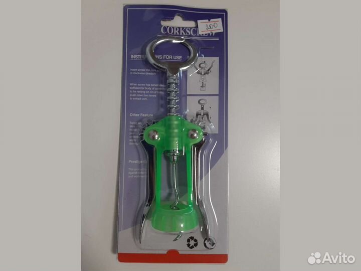 Штопор бабочка новый в упаковке