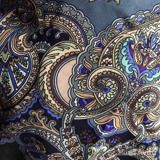 Павлопасадский платок, шерсть, новый