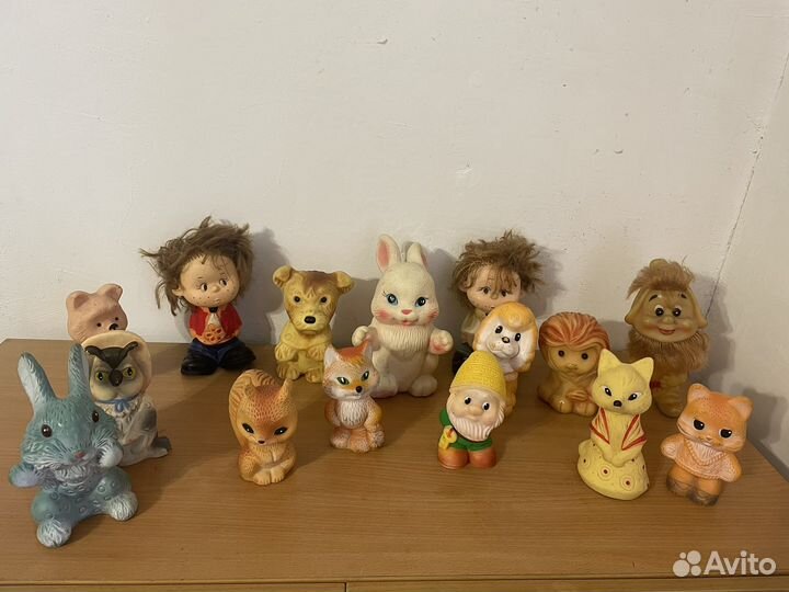 Резиновые игрушки СССР