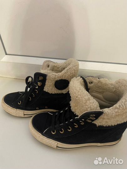 Кеды converse зимние