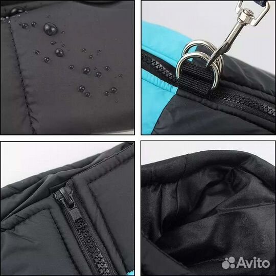 Жилет утеплённый на собаку новый