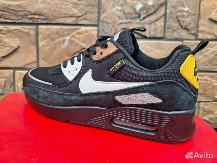 Найк air 90 чёрные с белым