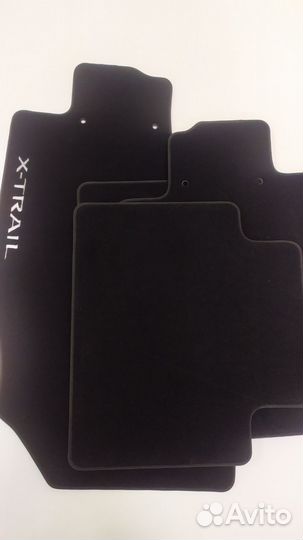 Комплект ковриков в салон, велюровые люкс T32 Niss