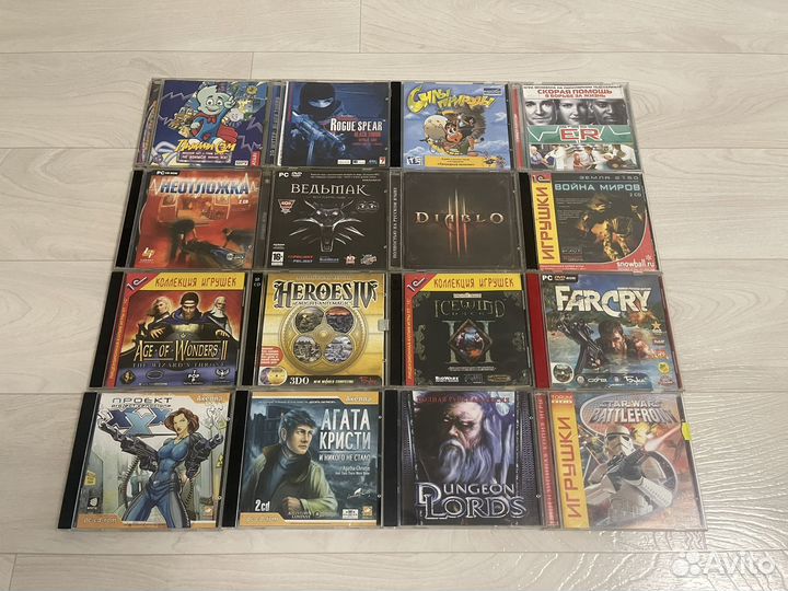 Компьютерные игры диски для пк