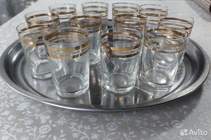 Стопки стеклянные