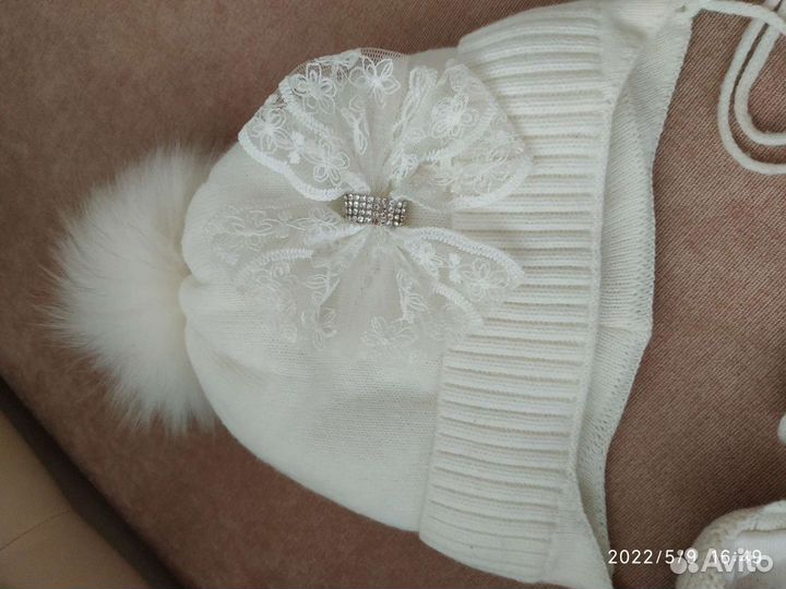 Шапки на девочку