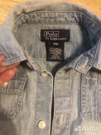 Джинсовая рубашка Polo Ralph Lauren