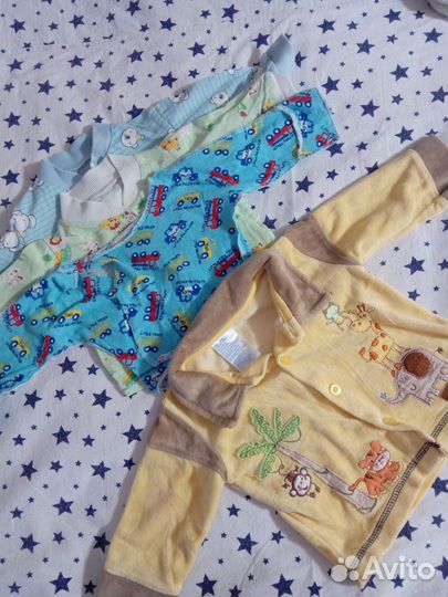 Детские вещи пакетом на мальчика 56-74 (0-9)
