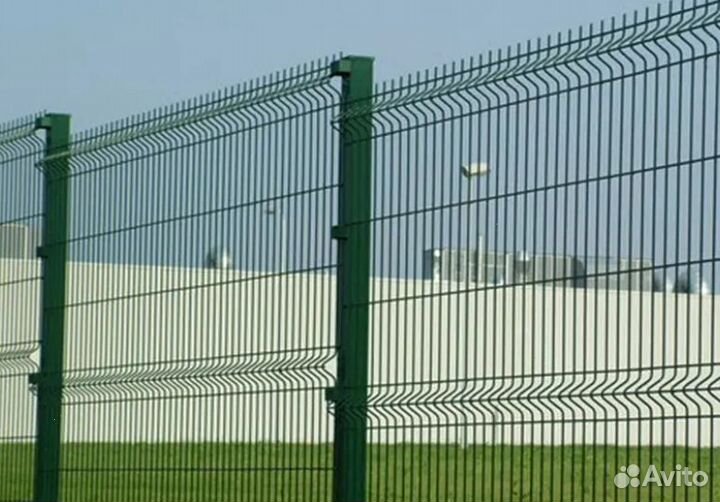 Забор из 3D сетки за 1 день быстро