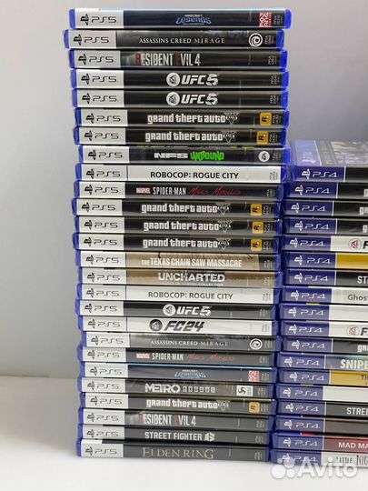 Игры PS4 и игры PS5, Новые, Лицензия