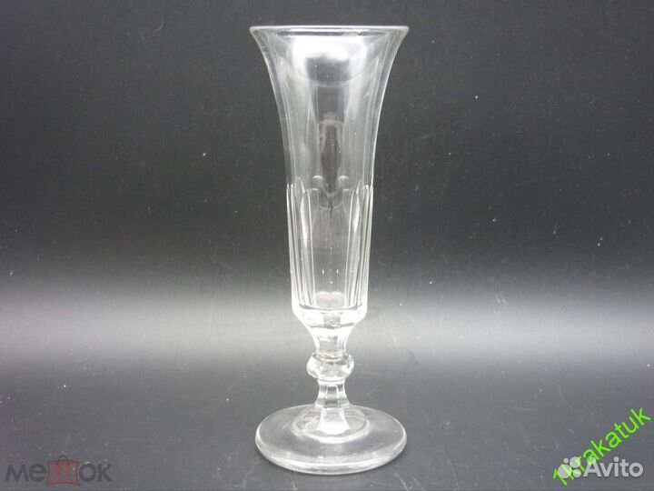 Шампанка, флейта русское стекло 19 век мальцов (2)