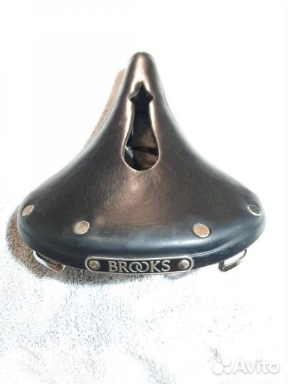 Седло brooks для велосипеда кожаное на доставке