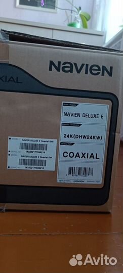 Газовый котел Navien deluxe E 24K coaxial