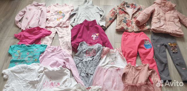 Вещи пакетом на девочку 4 5 лет