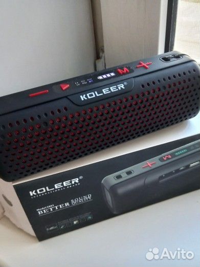 Блютуз колонка koleer