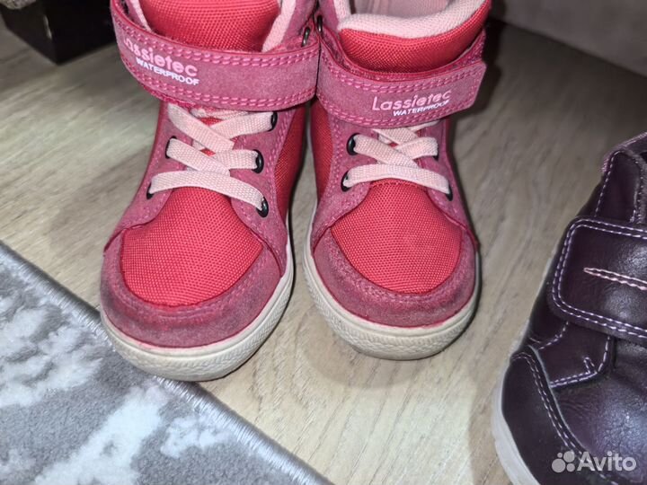 Ботинки для девочки демисезонные 22 размер