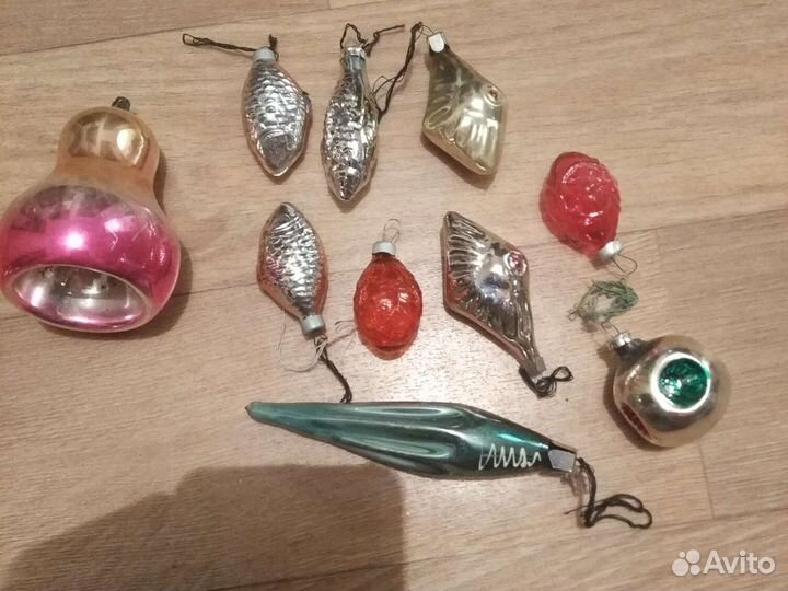 Елочные игрушки СССР