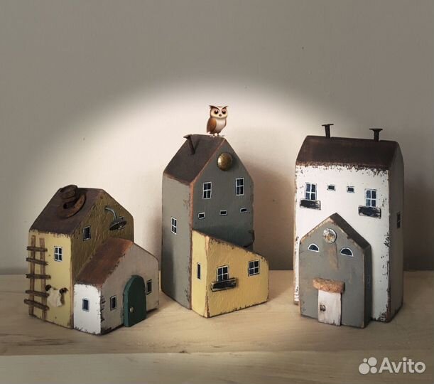 Домики интерьерные дрифтвуд подарки