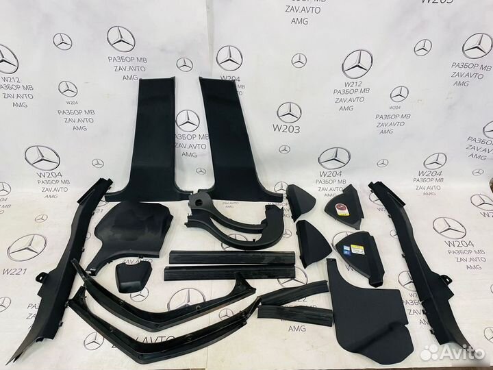 Накладки Mercedes W204