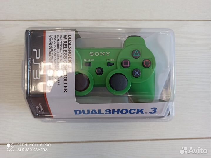 Новый Dualshock 3 Зелёный
