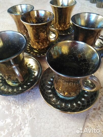 Вазы хрустальные рюмки