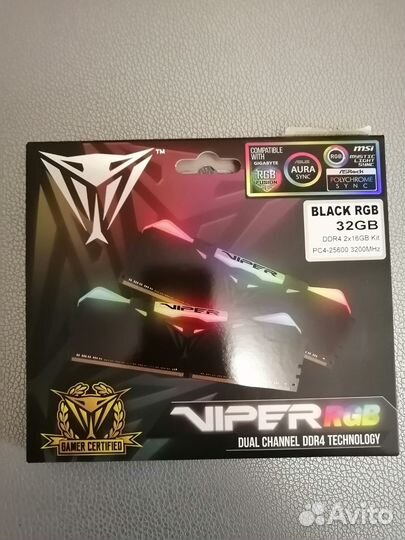 Оперативная память ddr4 32gb