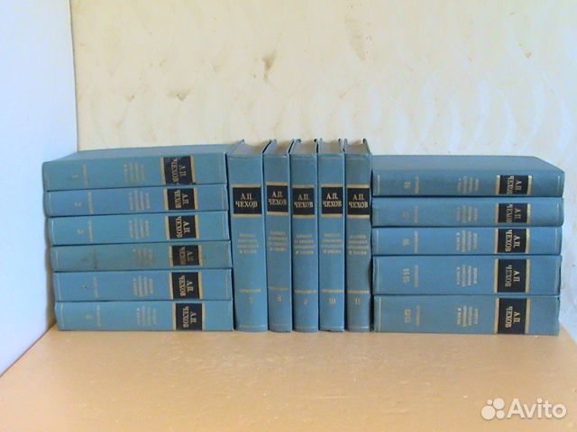 Собрания сочинений. Чехов,Пушкин, Блок, Пришвин