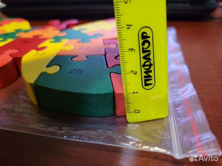 Деревянный 3D пазл 