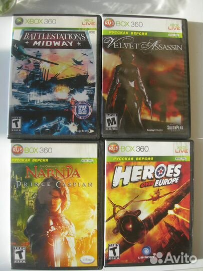 Новые диски для X-Box 360