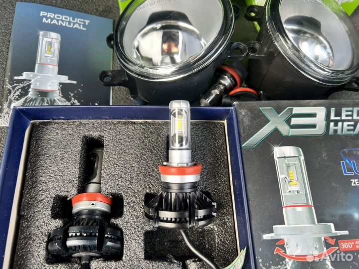 Новые туманки для а/м Toyota и Led лампы