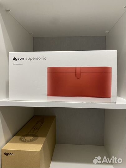 Чехол для фена dyson, красный