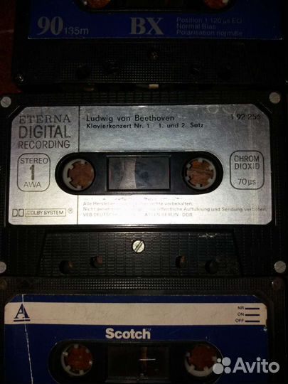 Немецкие касеты 1990г