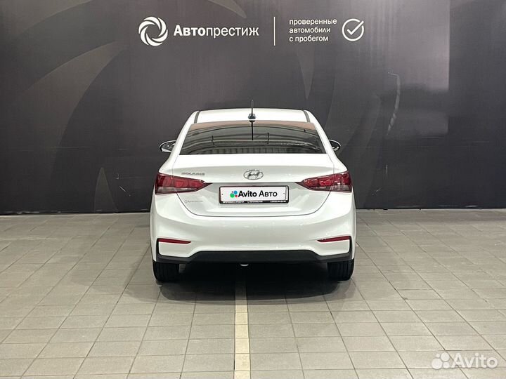 Hyundai Solaris 1.4 МТ, 2019, 77 000 км