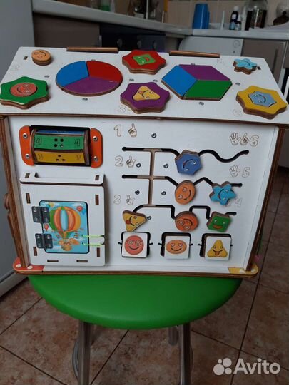 Бизиборд домик со светом