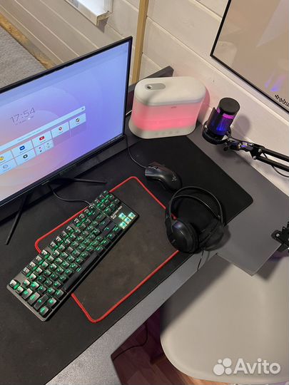 Игровой компьютер в сборе