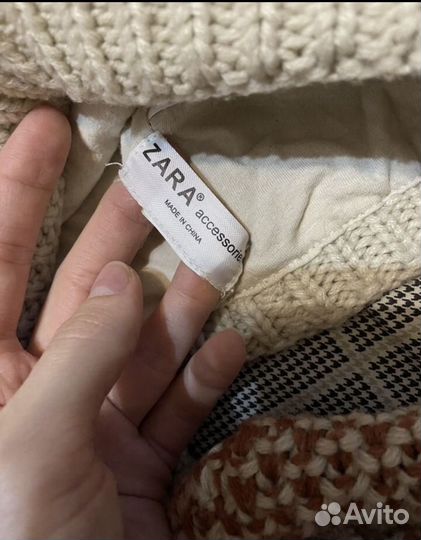 Шапка и снуд для девочки zara