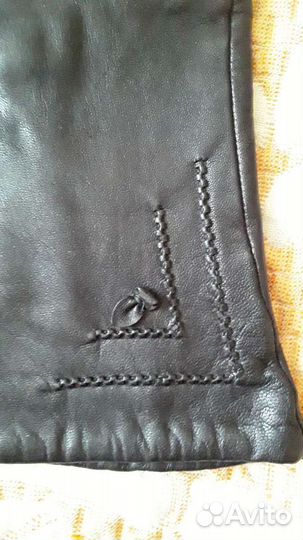 Перчатки кожа