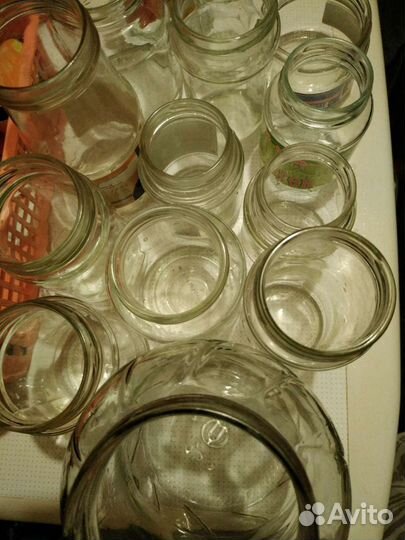 Банки стеклянные винтовые