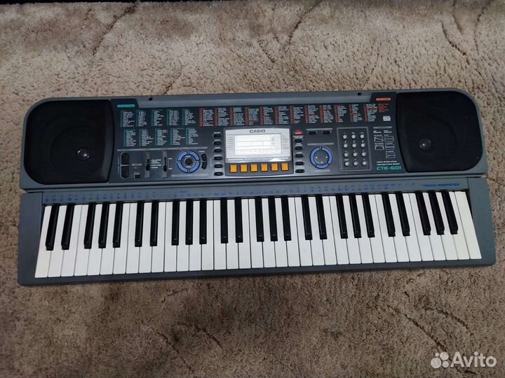 Синтезатор casio ctk601