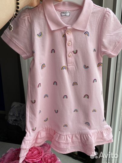 Платье для девочки 92