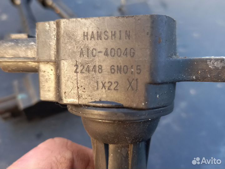 Катушка зажигания на nissan almera classic