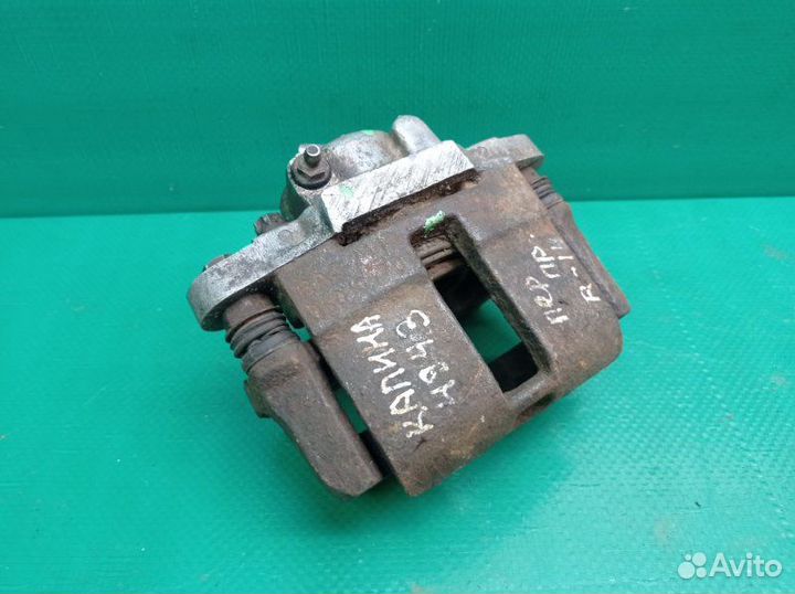 Суппорт тормозной передний правый Лада Калина 1