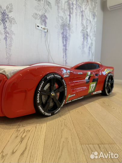 Детская кровать машина для мальчика