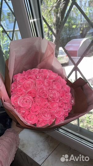 Букет из атласных лент