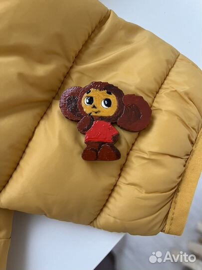 Деревянные значки броши