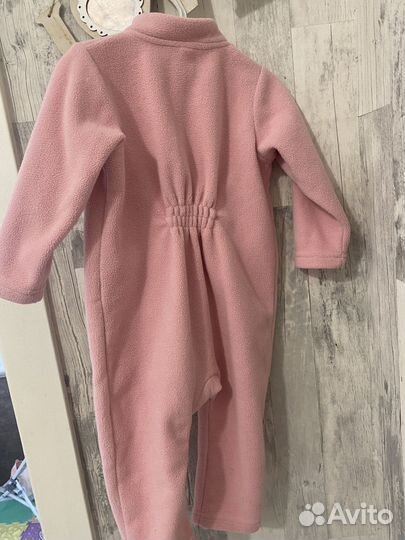 Комбинезон флисовый 80