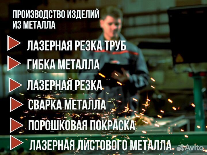 Лазерная резка и гибка металла