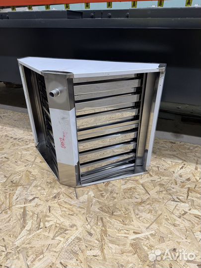 Зонт вытяжной островной Тип-2